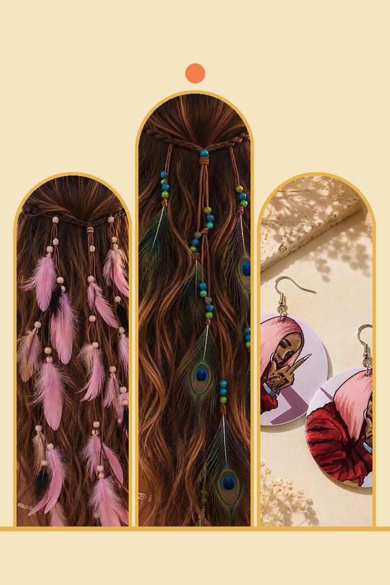 Pack Boho Plumes