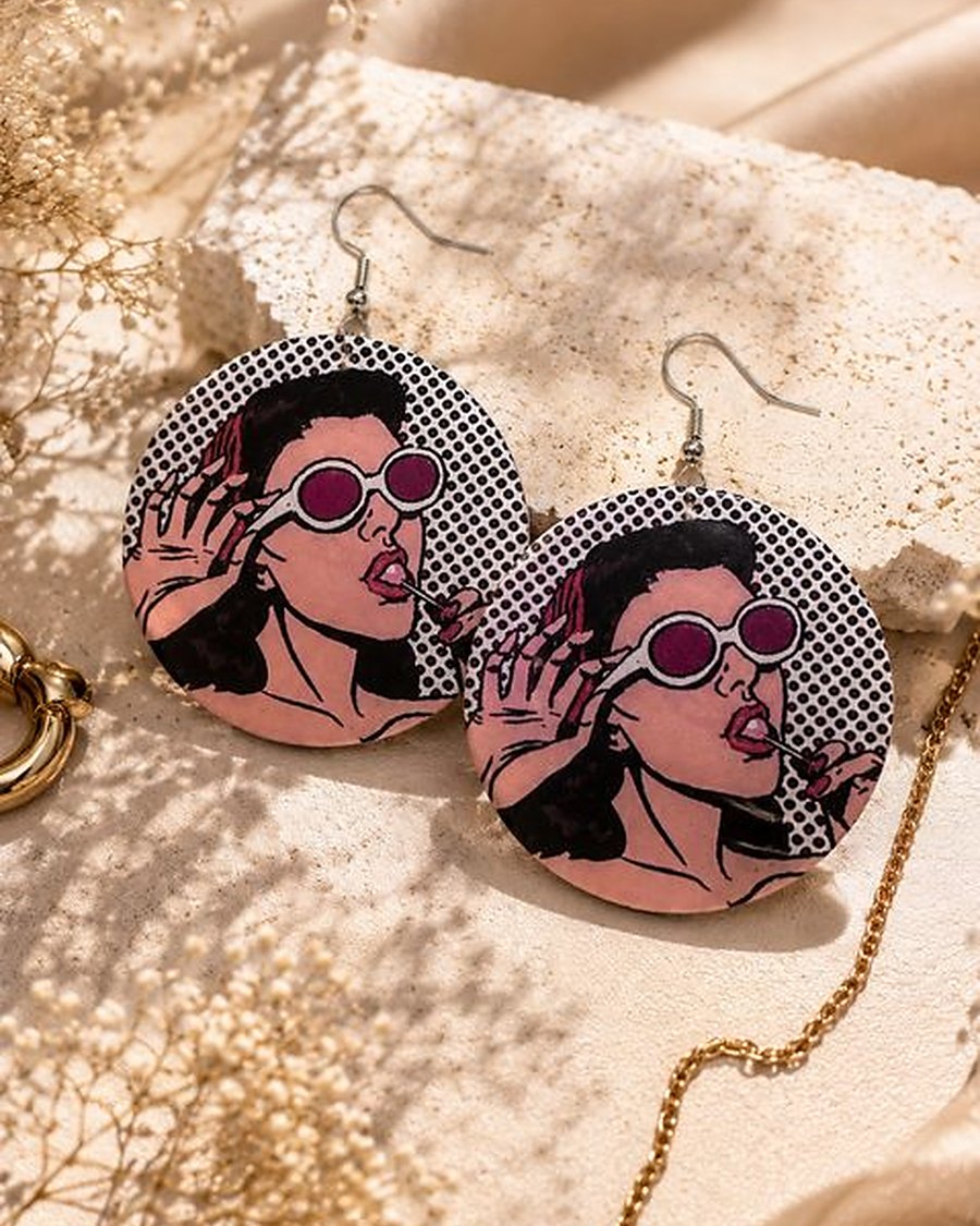 Boucles Pop « Sucette »